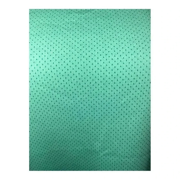 219 Nike Dri Fit Size M Medium Shirt Green Regular Fit Running Short Sleeve - Picture 5 of 6